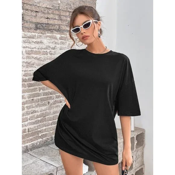 Women's Oversized T Shirts Graphic Tees Casual Vintage Summer Tops - Picture 2 of 5